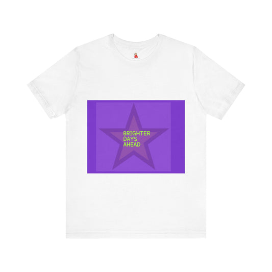 Joonbug Films Brighter Days Ahead Unisex Jersey Short Sleeve Tee