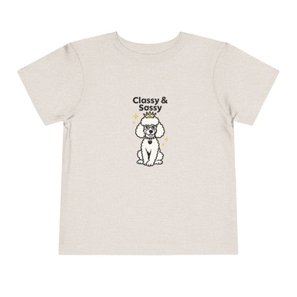 Classy & Sassy -- Toddler Dog Lover Tee