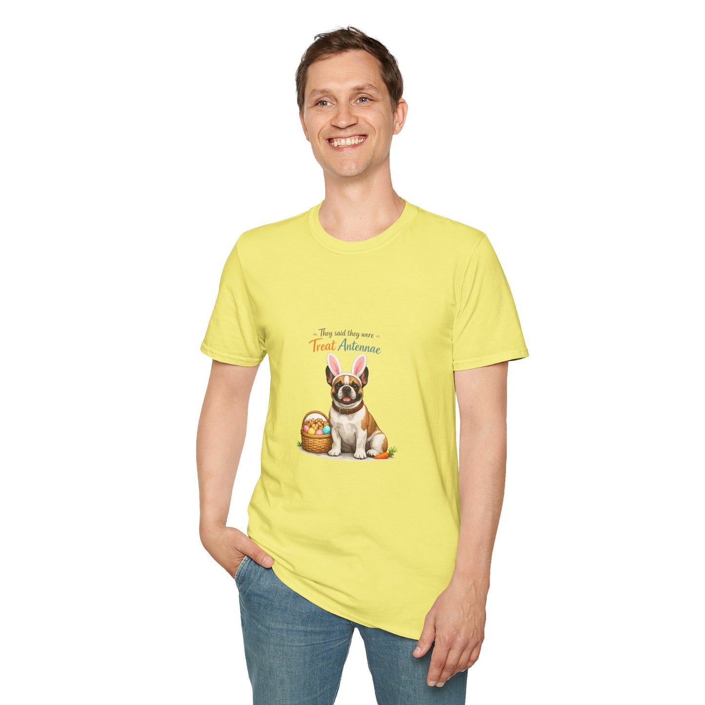 French Bulldog Antenna™ – Easter Dog Lover Tee