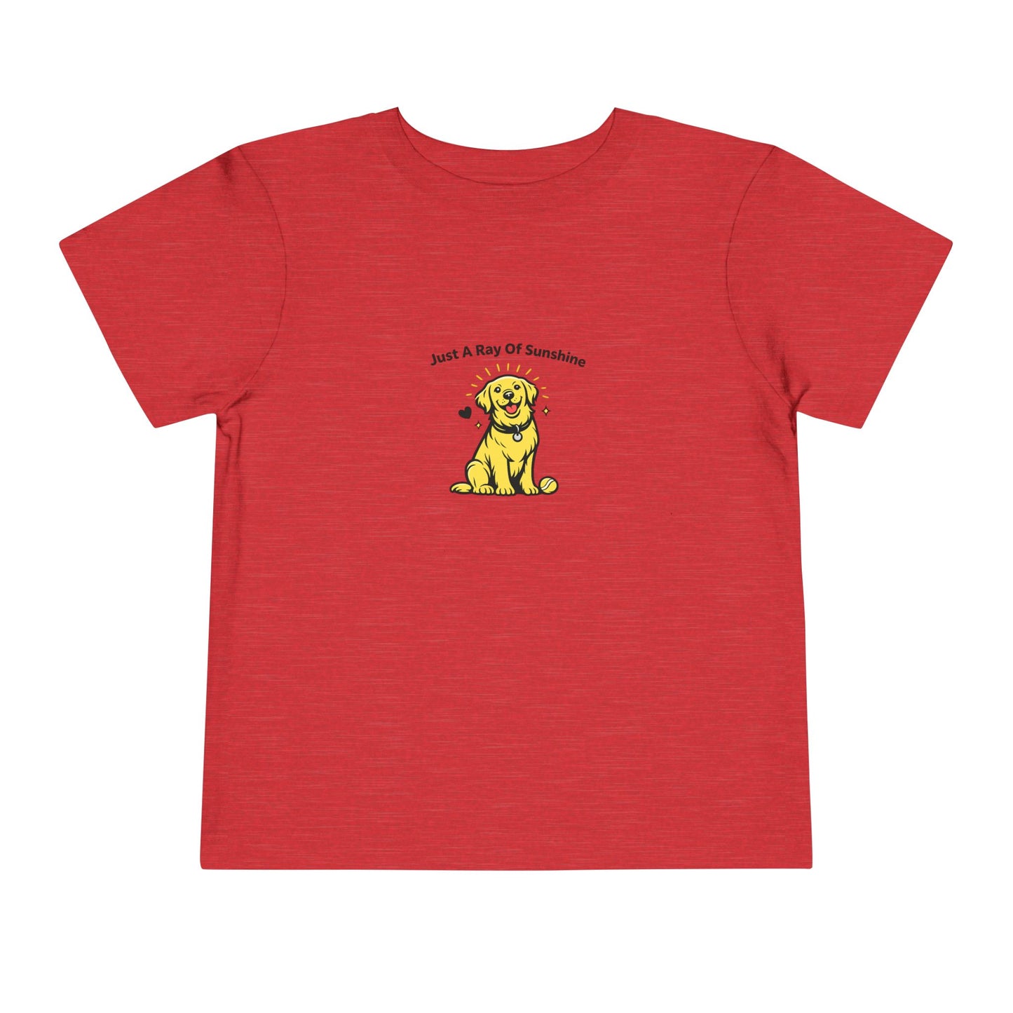 Just A Ray Of Sunshine -- Toddler Dog Lover Tee