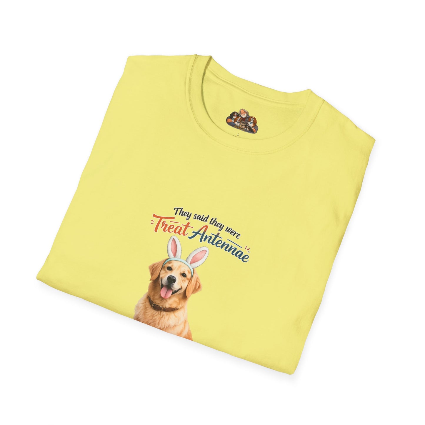 Golden Retriever Treat Antenna™ – Easter Dog Lover Tee