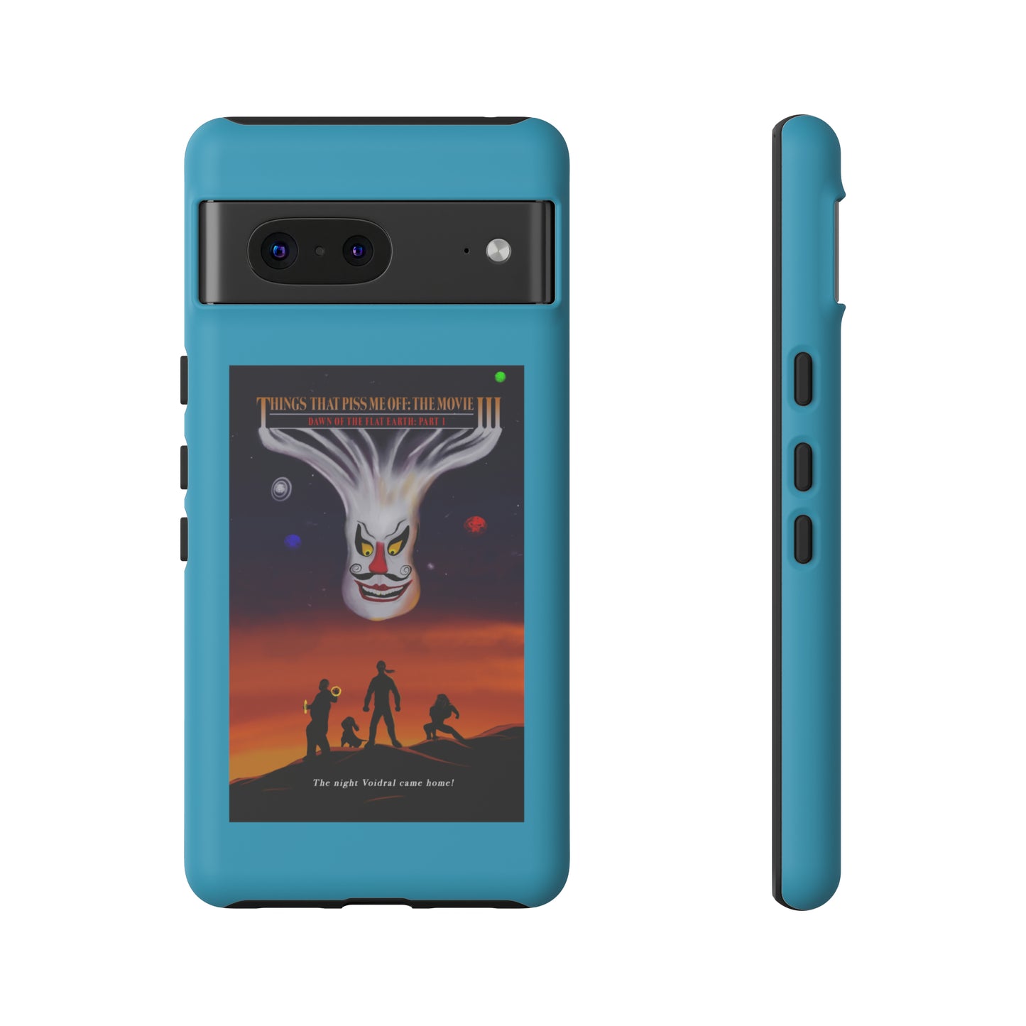 Dawn Of The Flat Earth: Part I Tough Phone Case (turquoise)