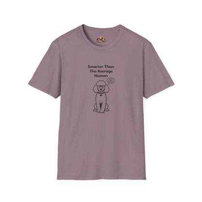 Smarter Than The Average Human  —  Dog Lover T-Shirt