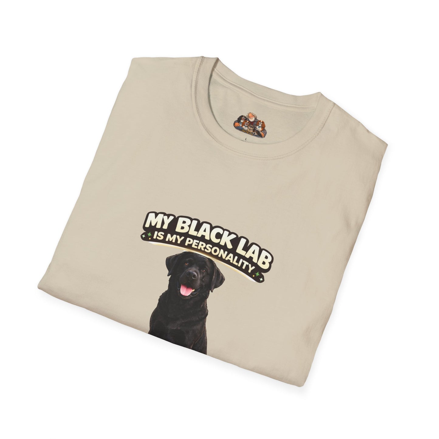 My Black Lab Is My Personality – Certified Good Vibes – Personalized Dog Breed Shirt