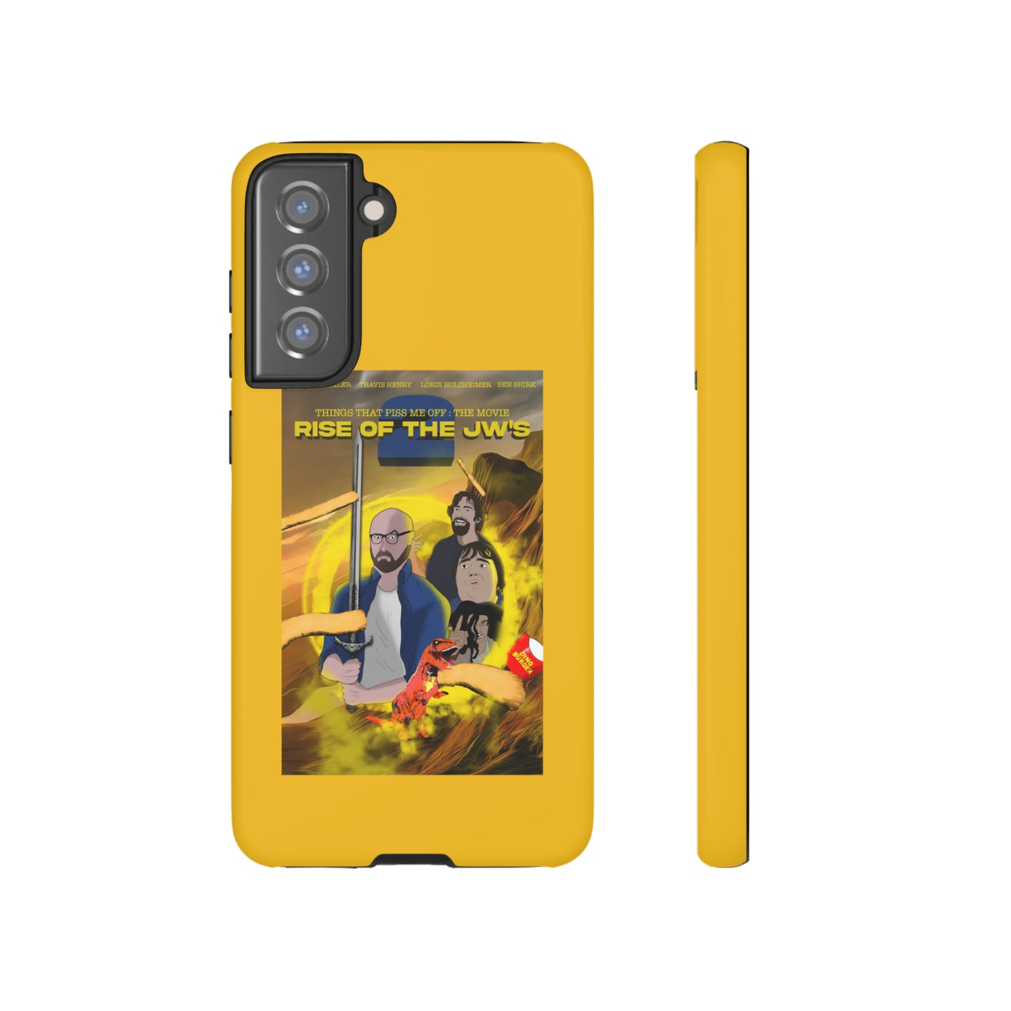 Rise Of The JW's Tough Phone  Case yellow)