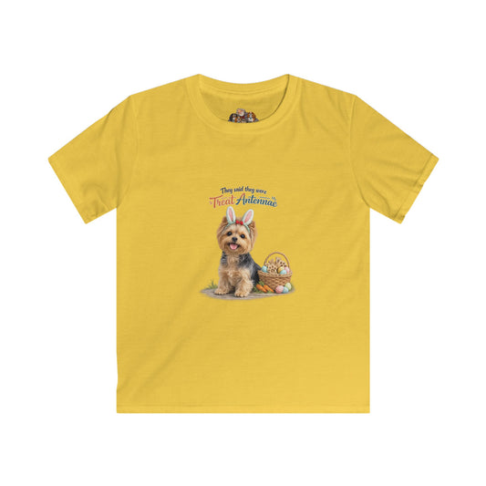 Yorkshire Terrier Treat Antennae™ — Youth Dog Lover Tee