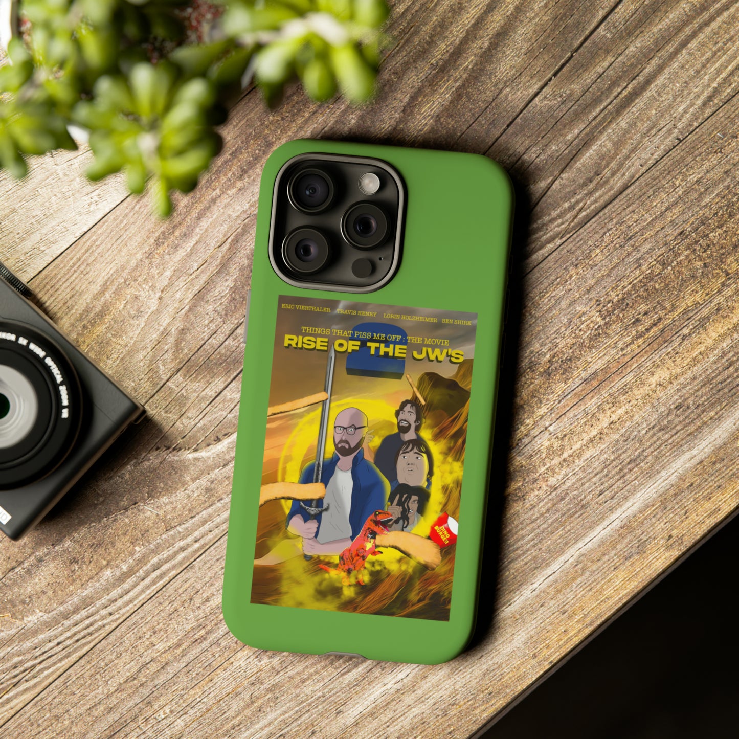 Rise Of The JW's Tough Phone Case (green)