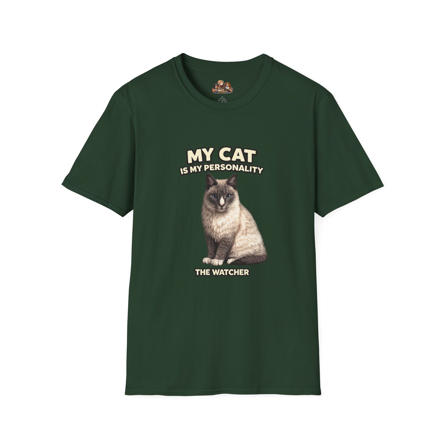 My Cat Is My Personality – "The Watcher" – Personalized Custom Cat Shirt
