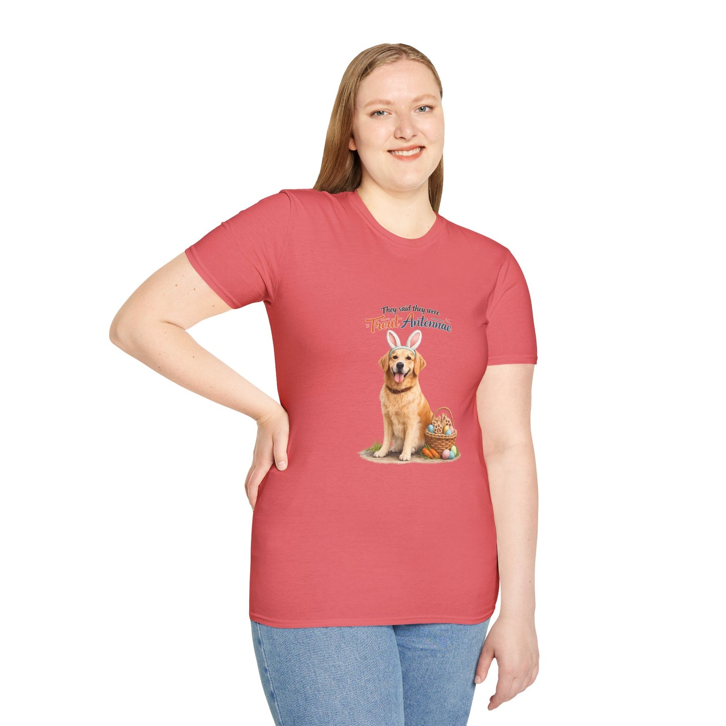 Golden Retriever Treat Antenna™ – Easter Dog Lover Tee