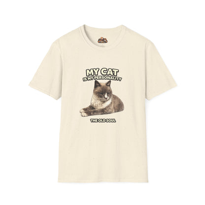My Cat Is My Personality – "The Old Soul" – Personalized Custom Cat Shirt