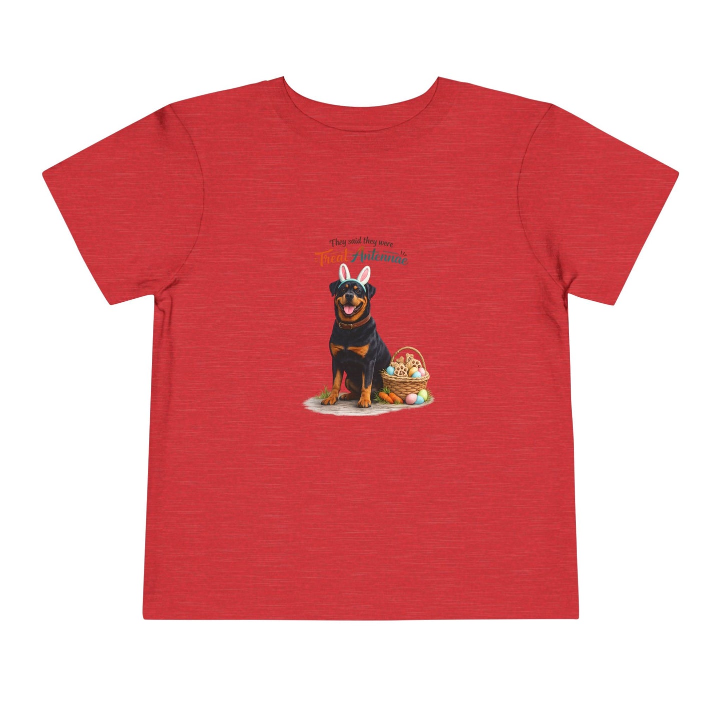 Rottweiler Treat Antennae™  -- Toddler Dog Lover Tee