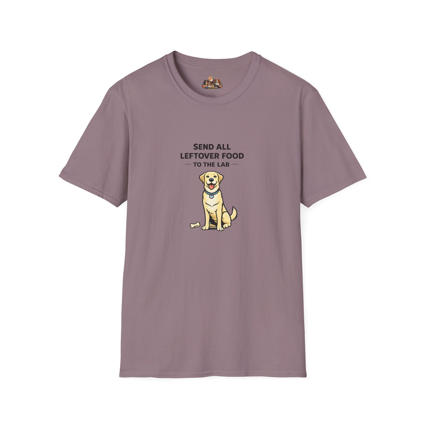 Send All Leftover Food To The Lab  —  Soft-Color Minimalist Family Collection For Adult Dog Lovers