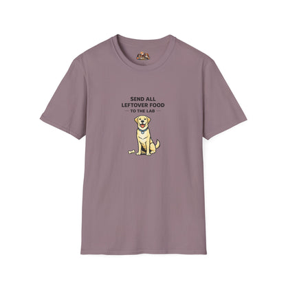Send All Leftover Food To The Lab  —  Soft-Color Minimalist Family Collection For Adult Dog Lovers