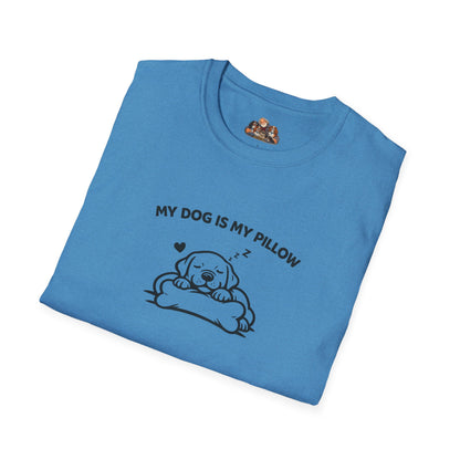 My Dog Is My Pillow —  Black And White Minimalist Family Collection For Adult Dog Lovers