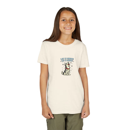Let It Snow! Let It Snow! -- Youth Dog Lover Tee