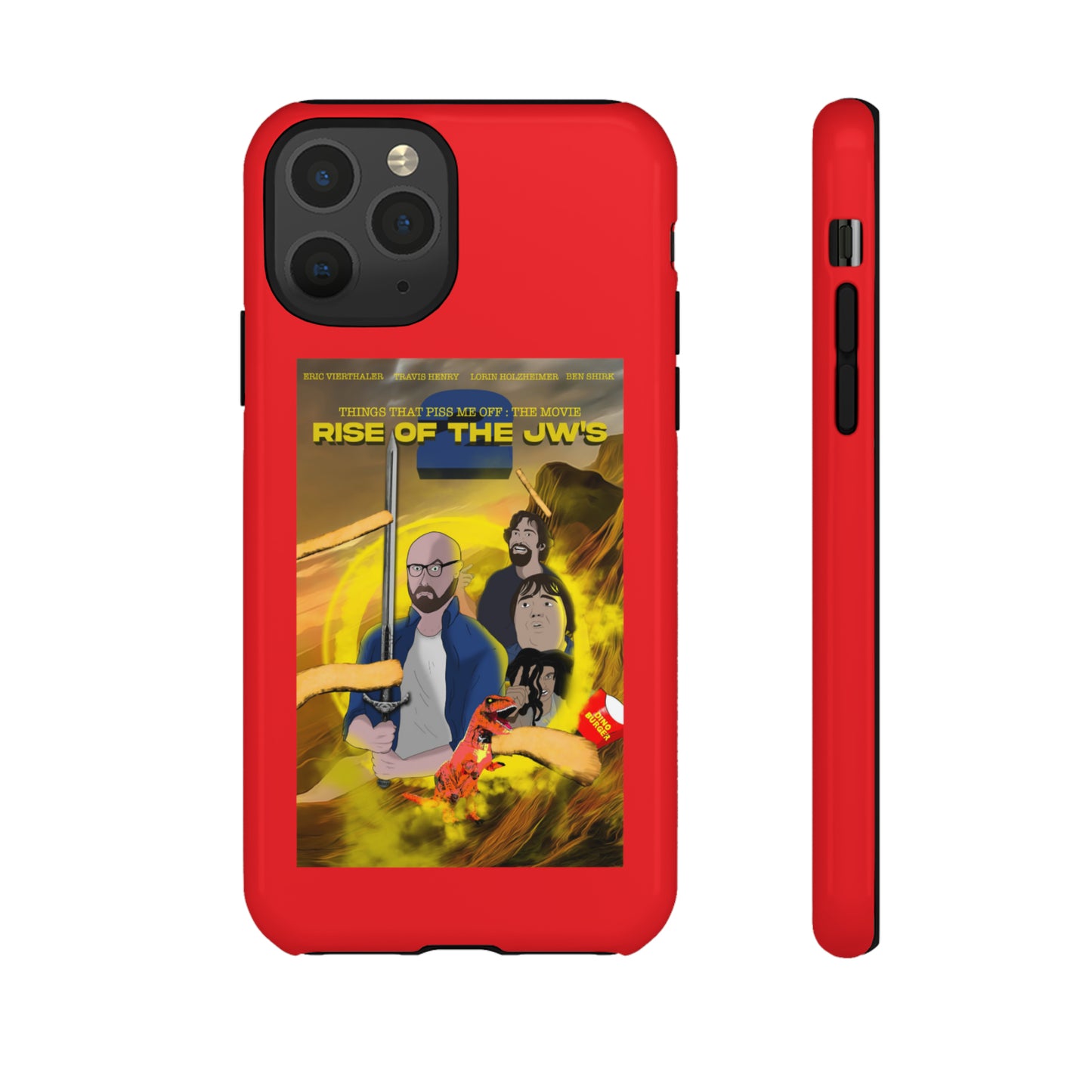 Rise Of The JW's Tough Phone Case (red)