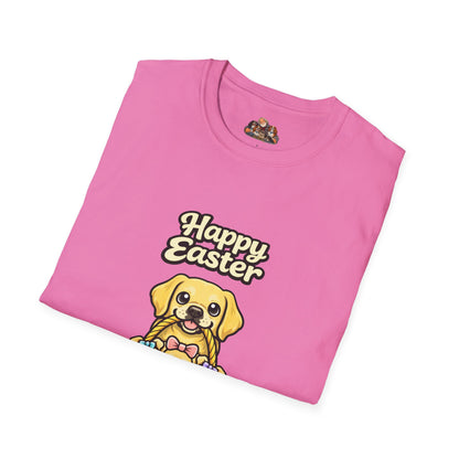 Yellow Labrador Family "Happy Easter"