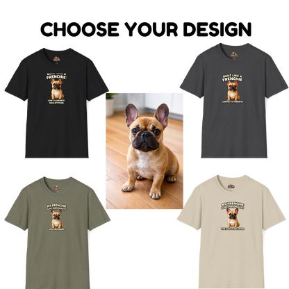 My Frenchie Is My Personality -- Personalized Dog Breed T-Shirt