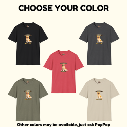 My Golden Retriever Is My Personality -- Personalized Dog Breed T-Shirt