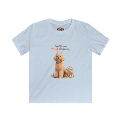 Poodle Treat Antennae™ — Youth Dog Lover Tee