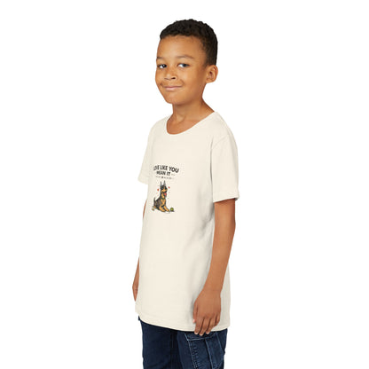 Love Like You Mean It -- Youth Dog Lover Tee