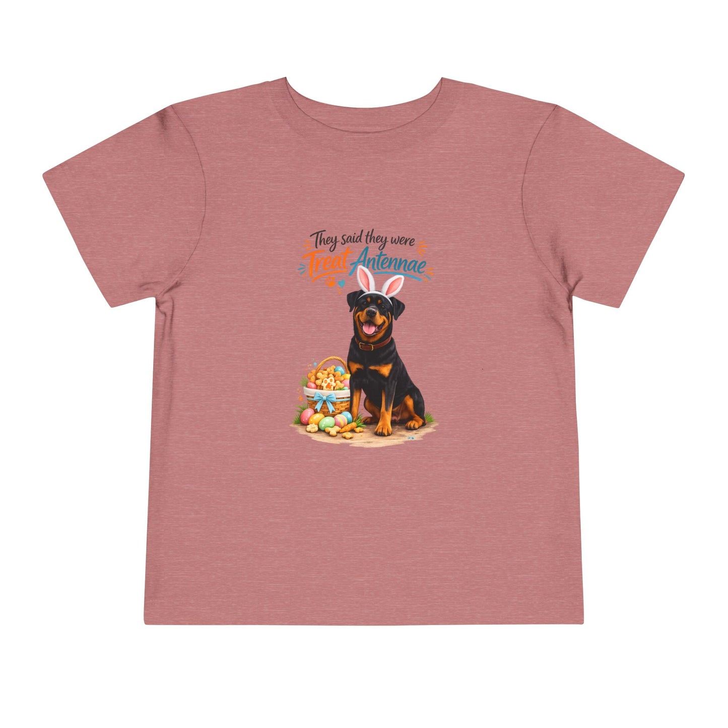 Rottweiler Treat Antennae™ -- Toddler Dog Lover Tee