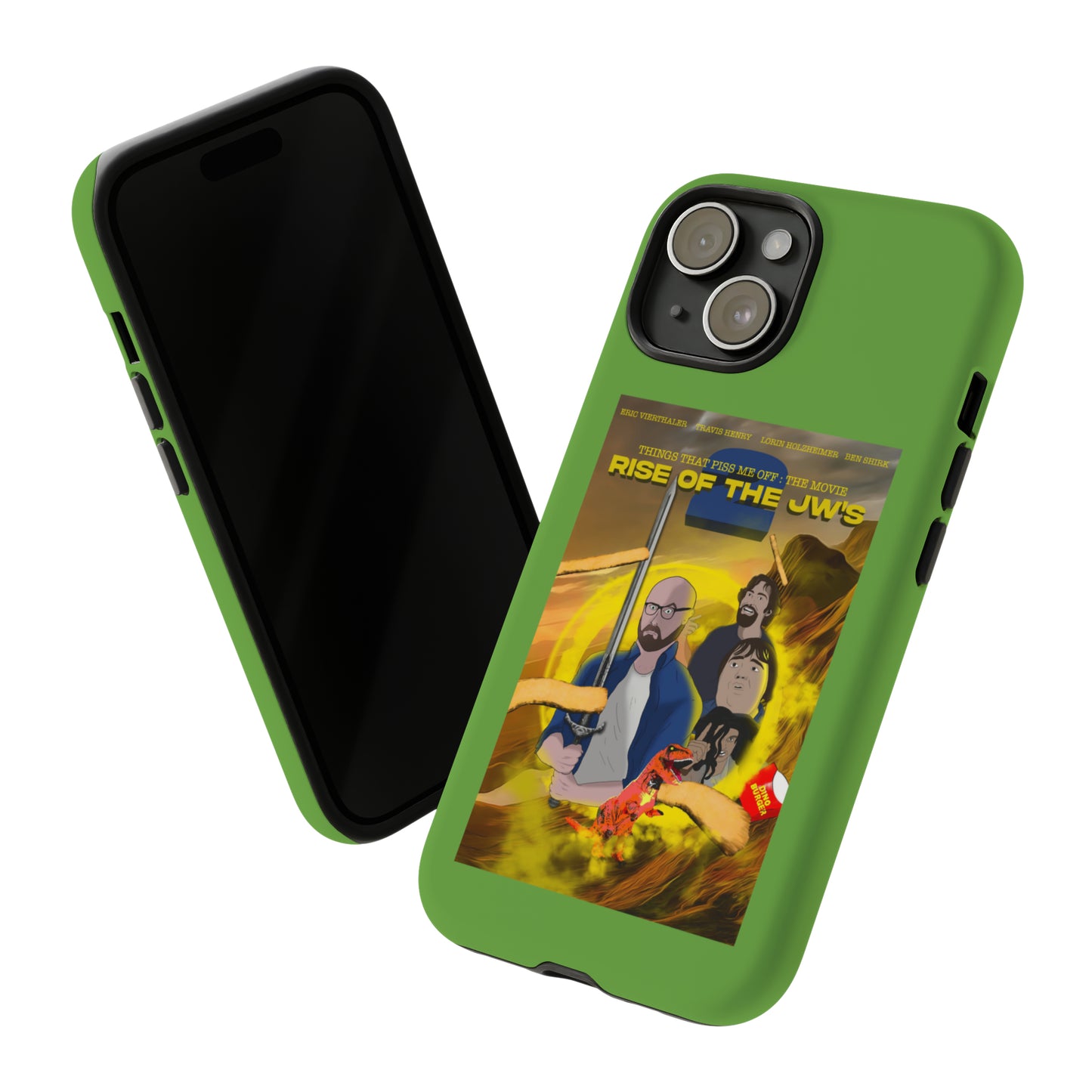 Rise Of The JW's Tough Phone Case (green)