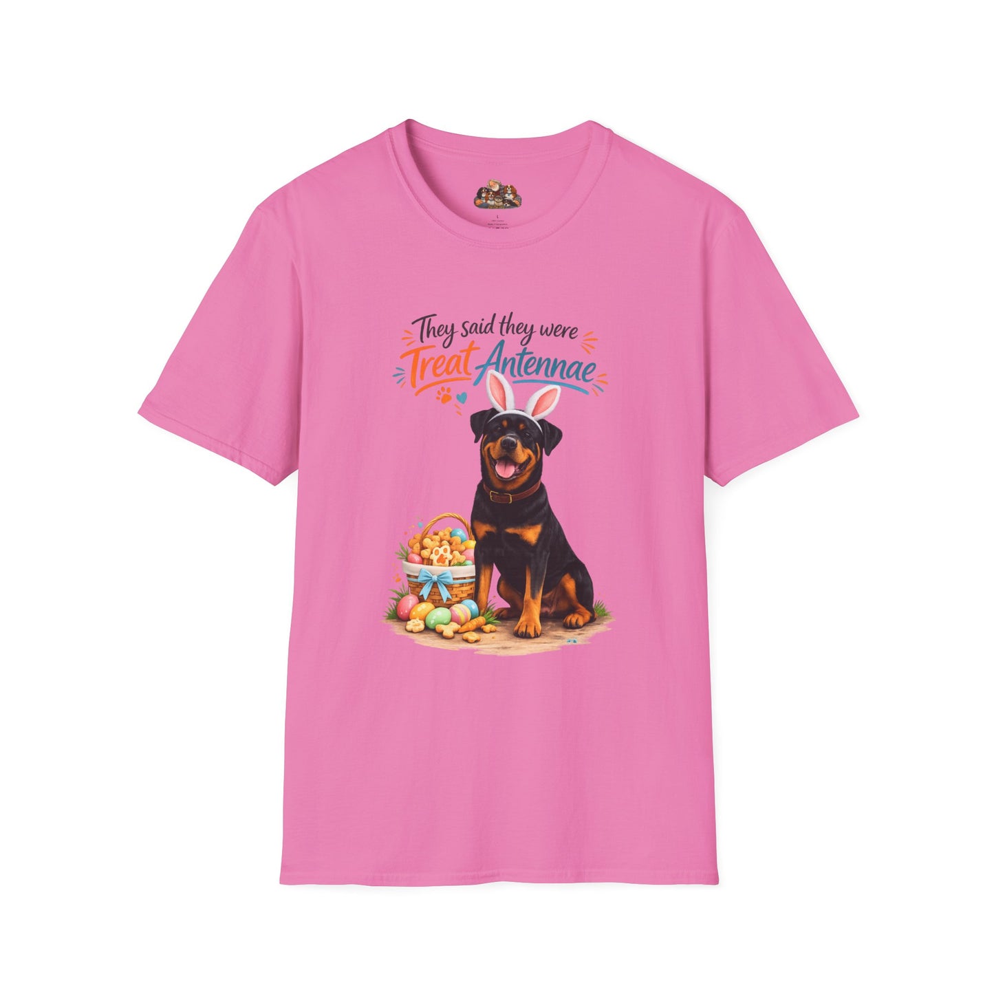 Rottweiler Treat Antennae™  – Easter Dog Lover Tee