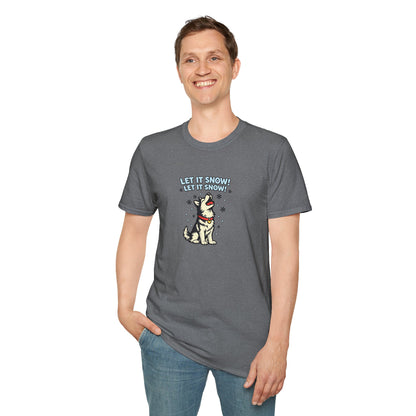 Let It Snow! Let It Snow!  —  Soft-Color Minimalist Family Collection For Adult Dog Lovers