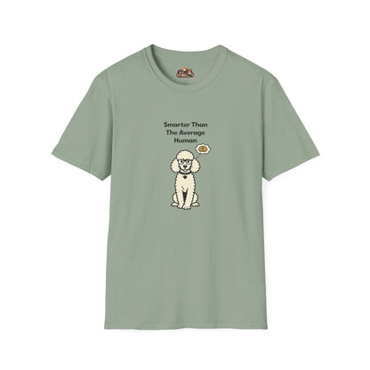Smarter Than The Average Human  —  Soft-Color Minimalist Family Collection For Adult Dog Lovers