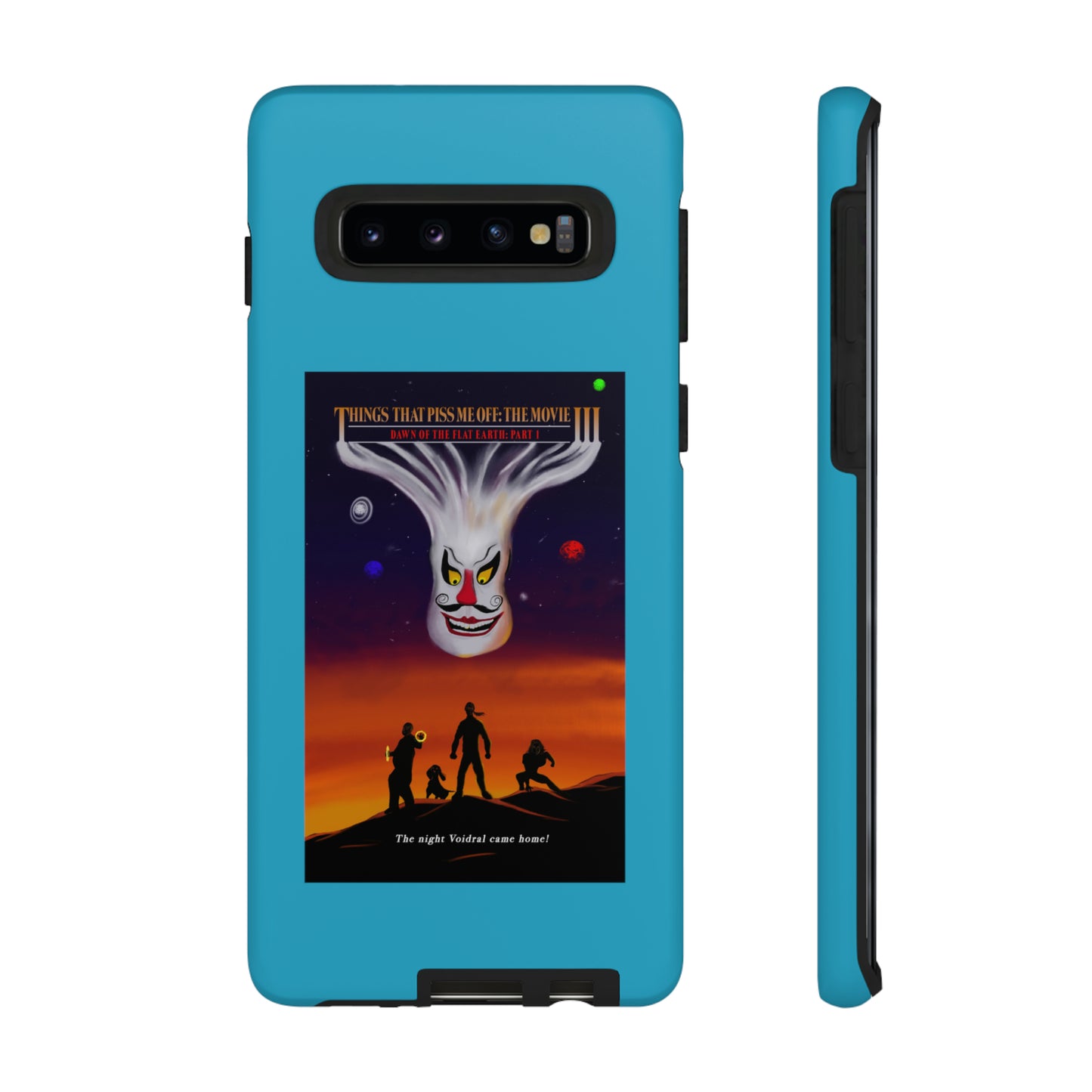 Dawn Of The Flat Earth: Part I Tough Phone Case (turquoise)