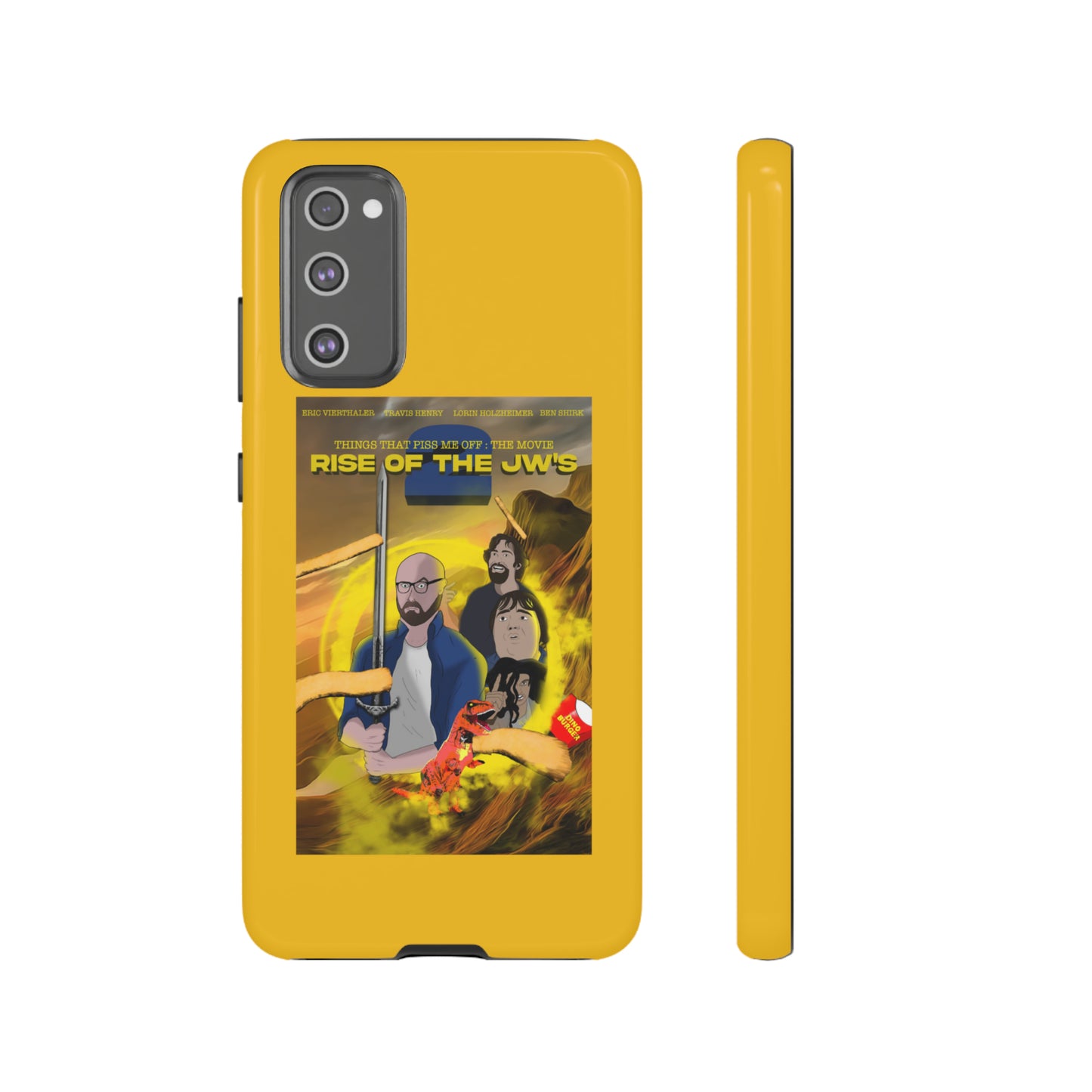 Rise Of The JW's Tough Phone  Case yellow)