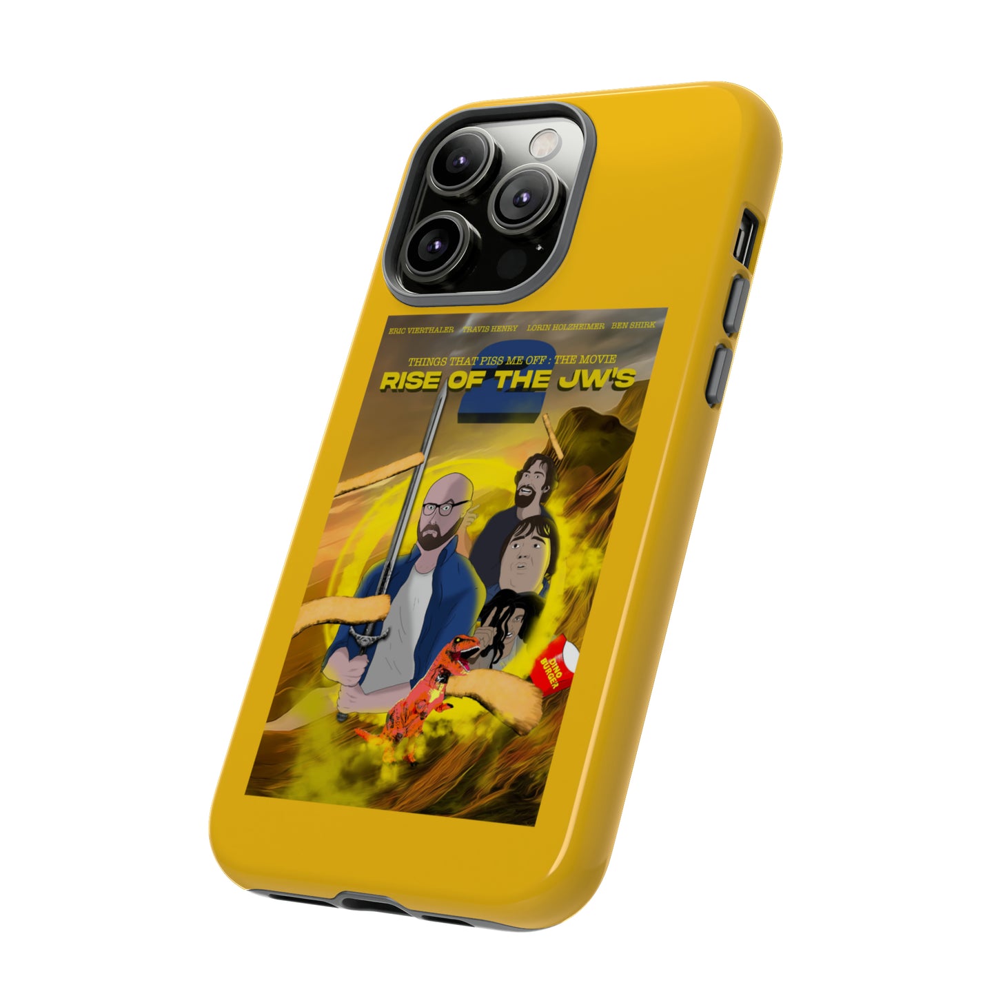 Rise Of The JW's Tough Phone  Case yellow)