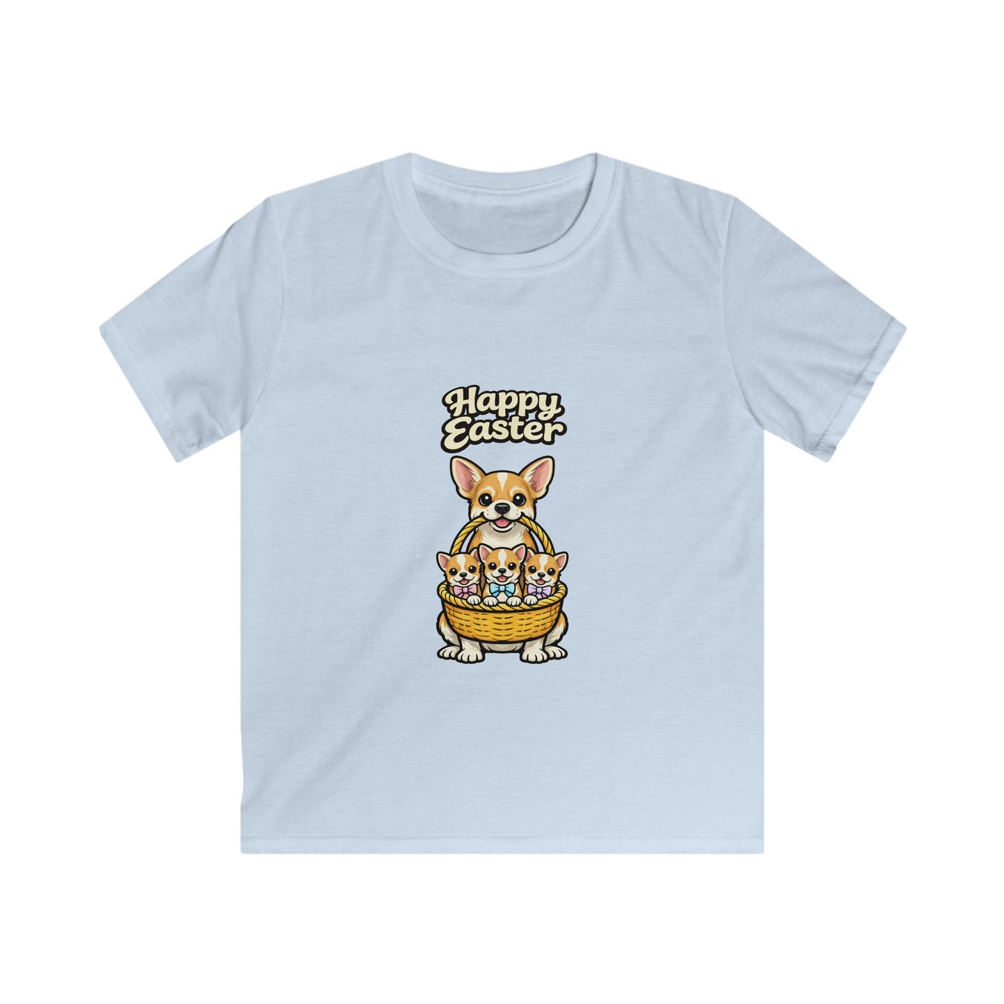 Chihuahua Happy Easter — Youth Dog Lover Tee