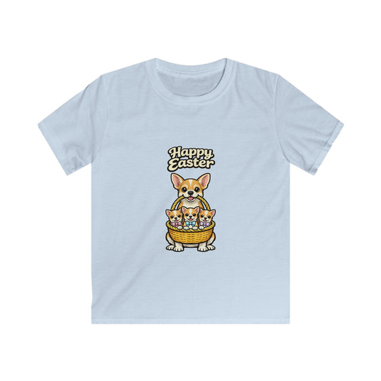 Chihuahua Happy Easter — Youth Dog Lover Tee