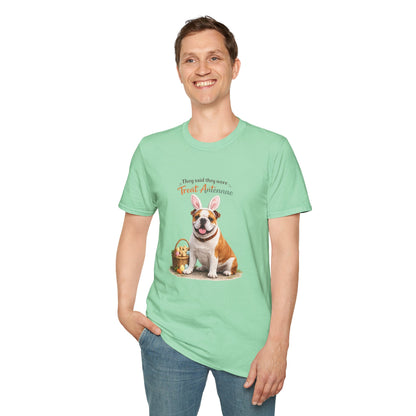Bulldog Treat Antennae™ – Easter Bulldog Lover T-Shirt