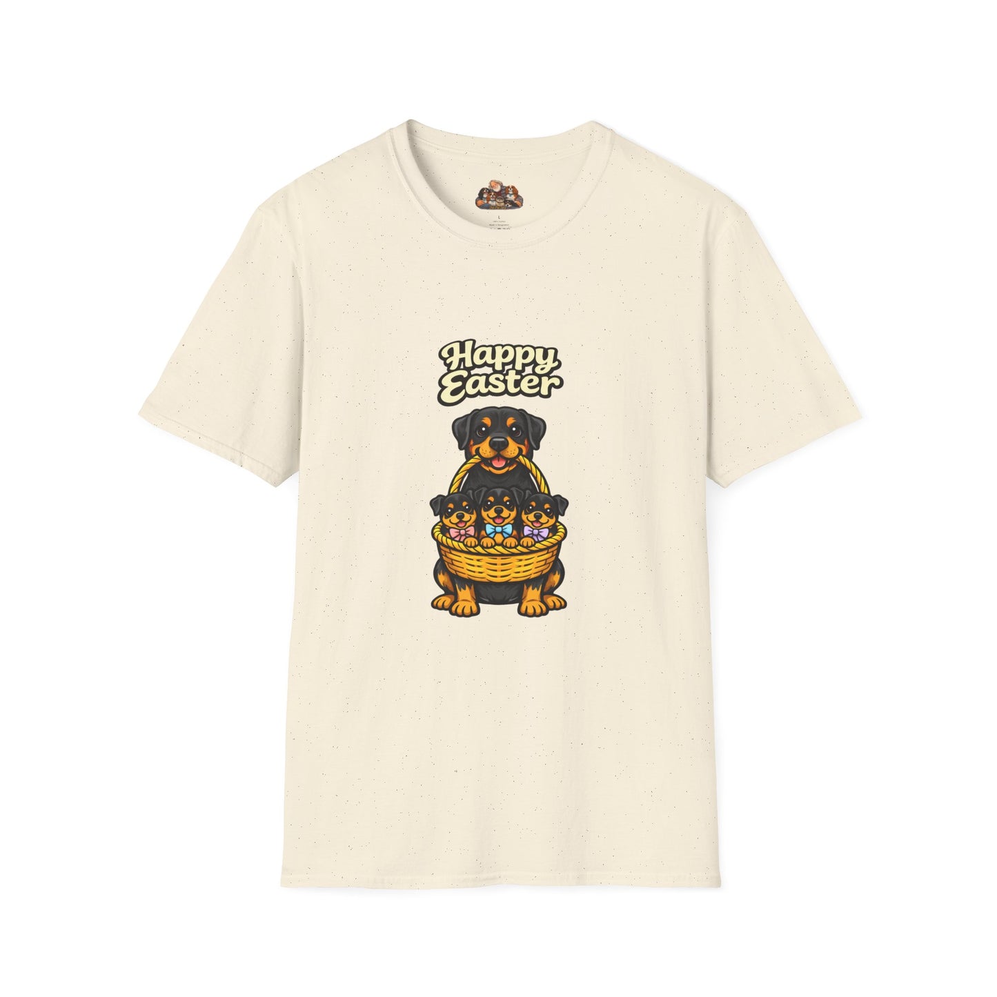 Rottweiler Family "Happy Easter"