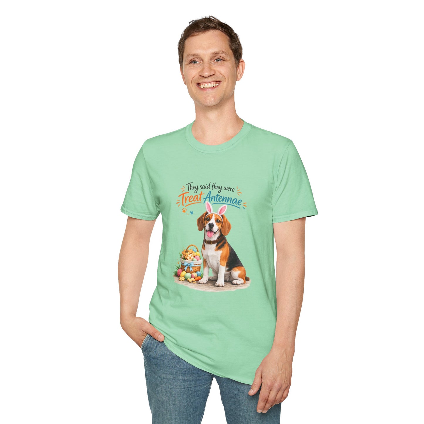 Beagle Treat Antenna™ – Easter Dog Lover Tee