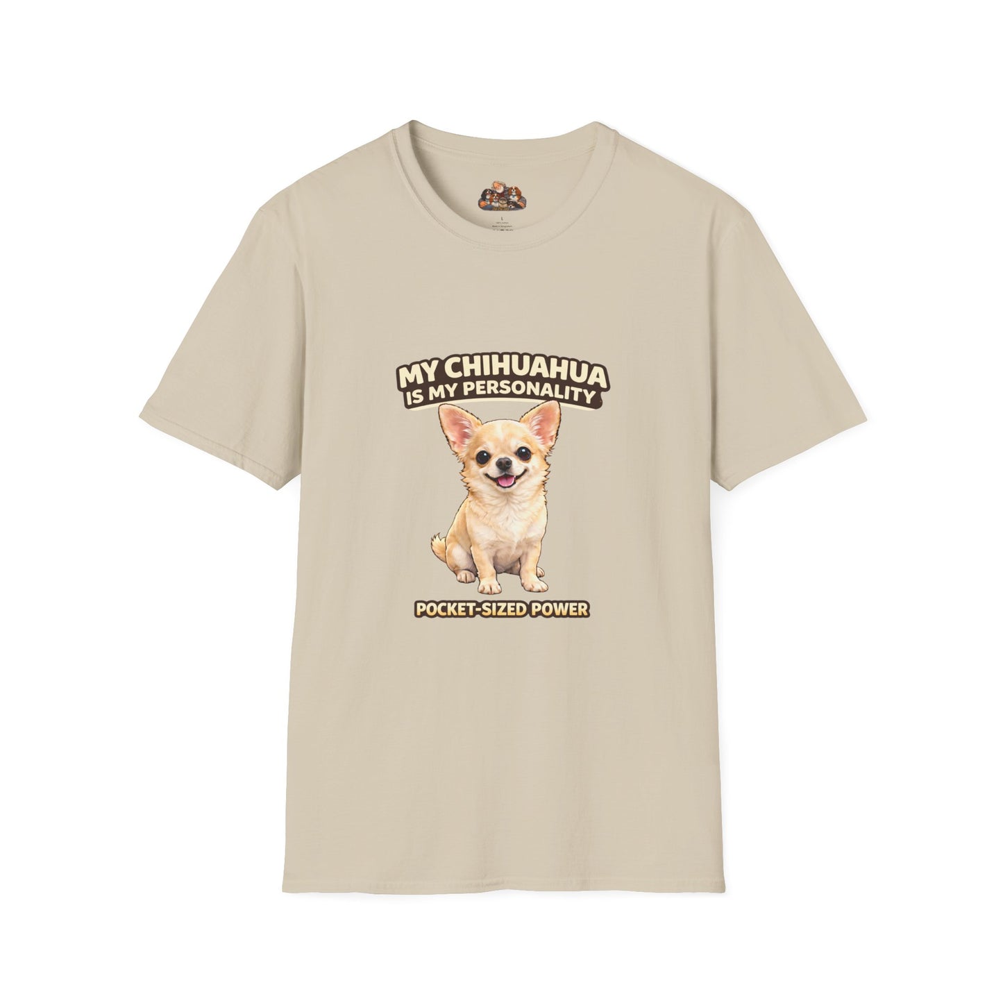 My Chihuahua Is My Personality -- Personalized Dog Breed T-Shirt