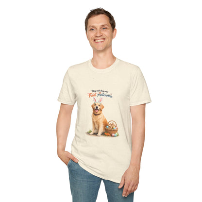 Golden Retriever Treat Antenna™ – Easter Dog Lover Tee