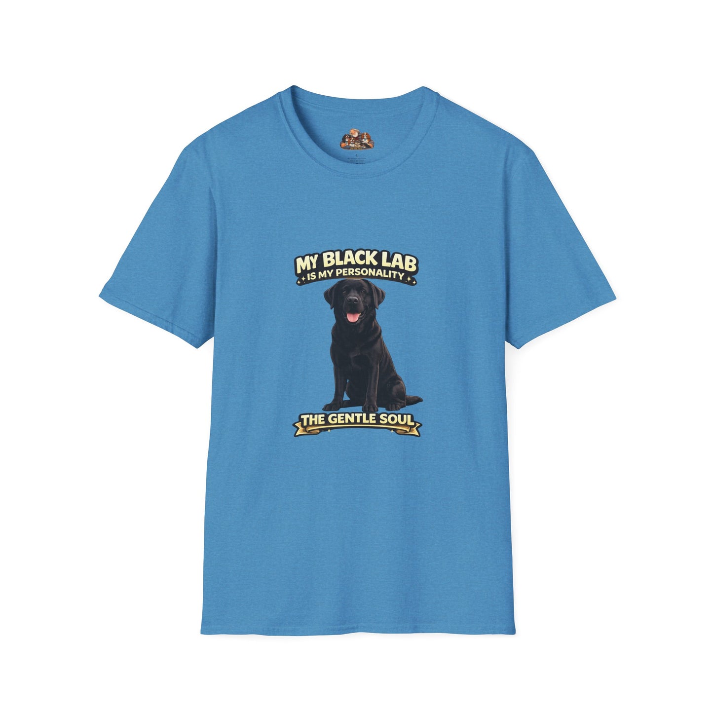 My Black Lab is My Personality – The Gentle Soul – Personalized Dog Breed Shirt
