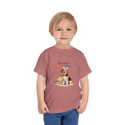 Beagle Treat Antennae™ -- Toddler Dog Lover Tee