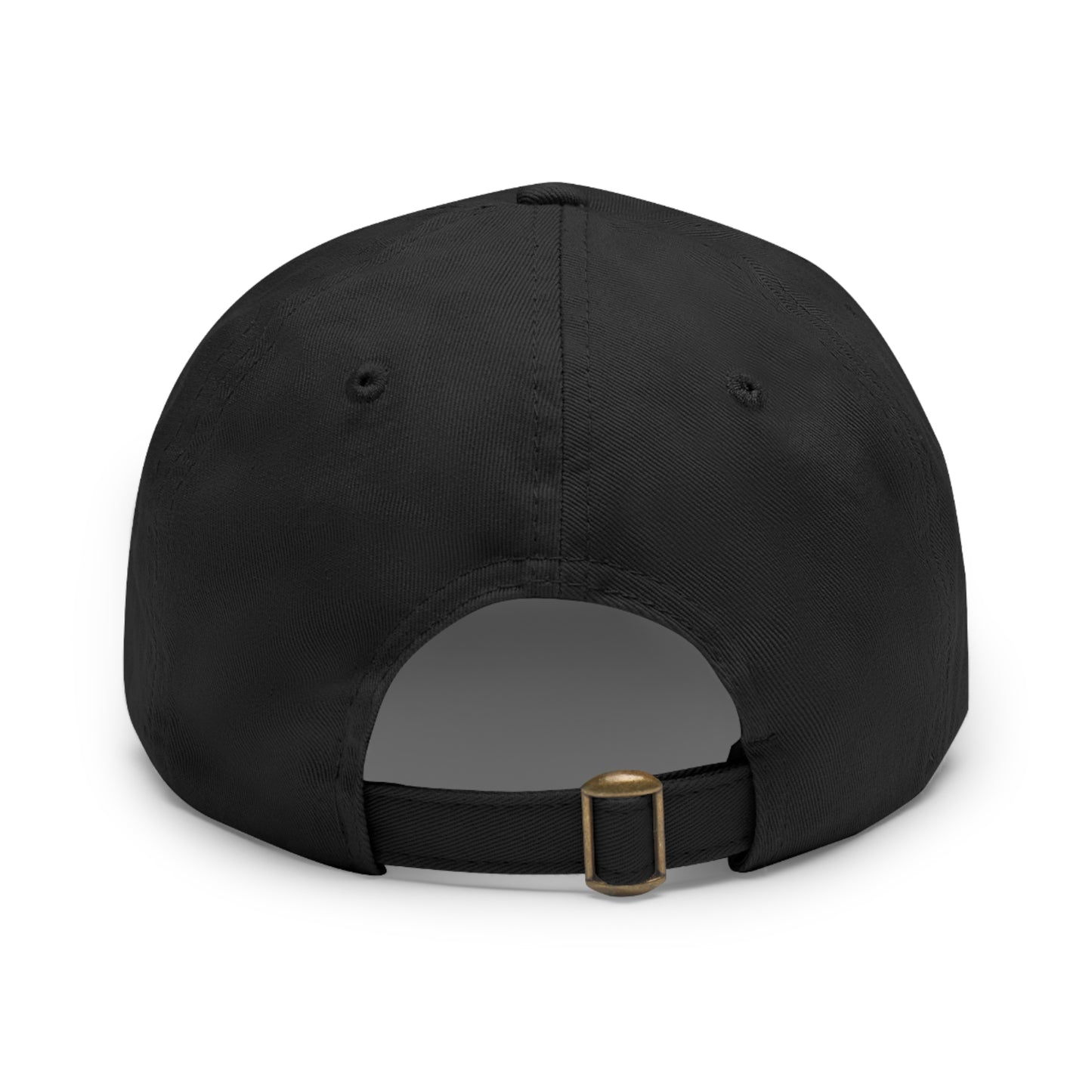 Bryan Delivers The Goods Dad Hat with Leather Patch (Rectangle)