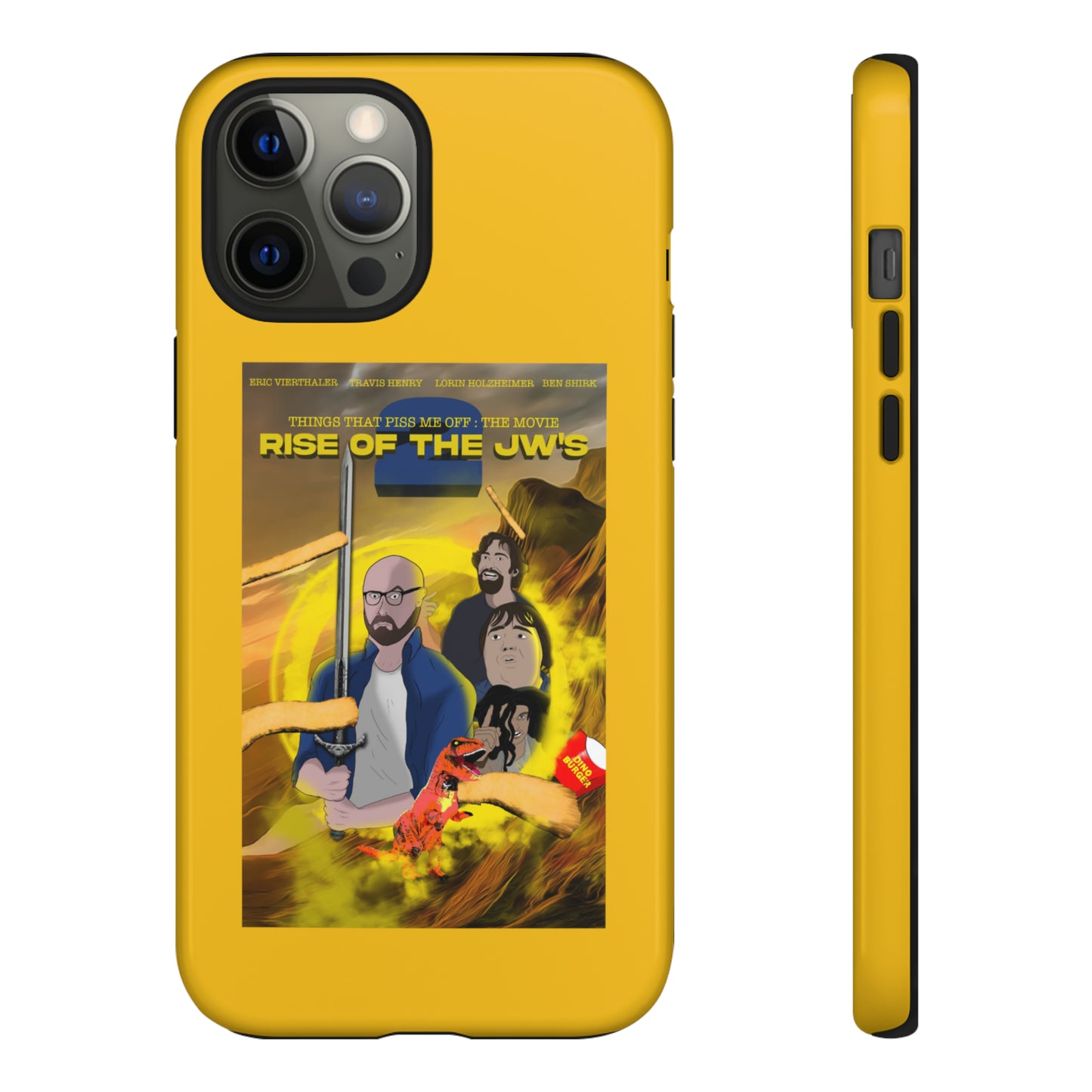 Rise Of The JW's Tough Phone  Case yellow)