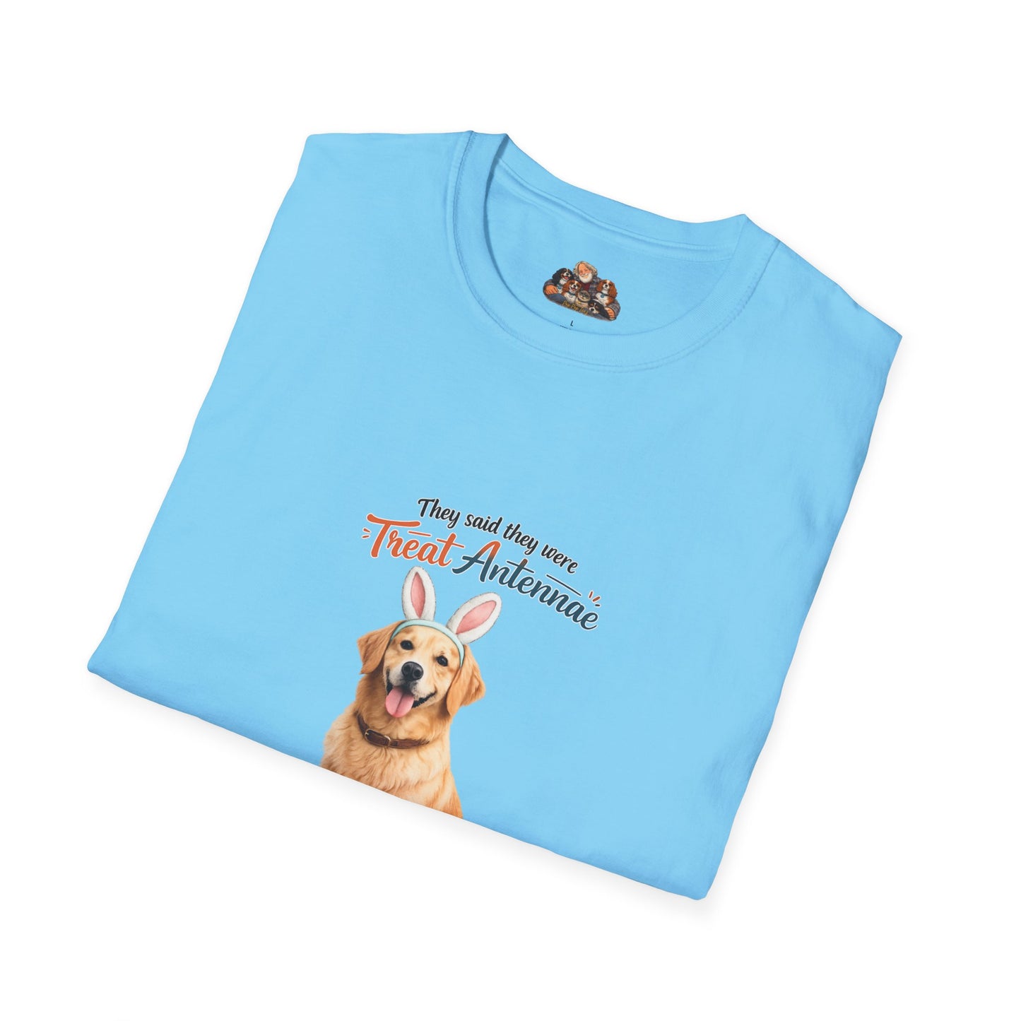 Golden Retriever Treat Antenna™ – Easter Dog Lover Tee