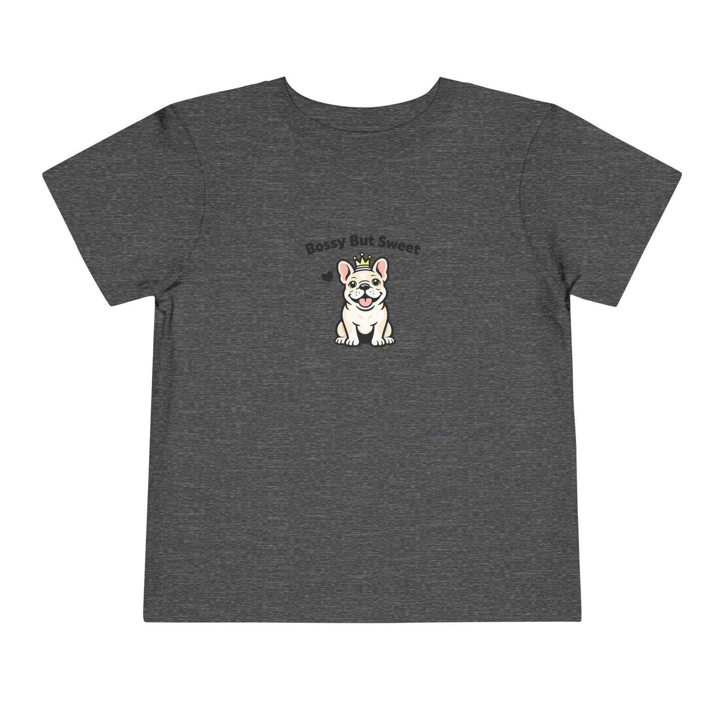 Bossy But Sweet -- Toddler Dog Lover Tee