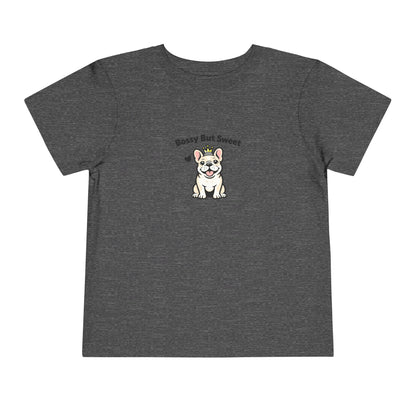 Bossy But Sweet -- Toddler Dog Lover Tee