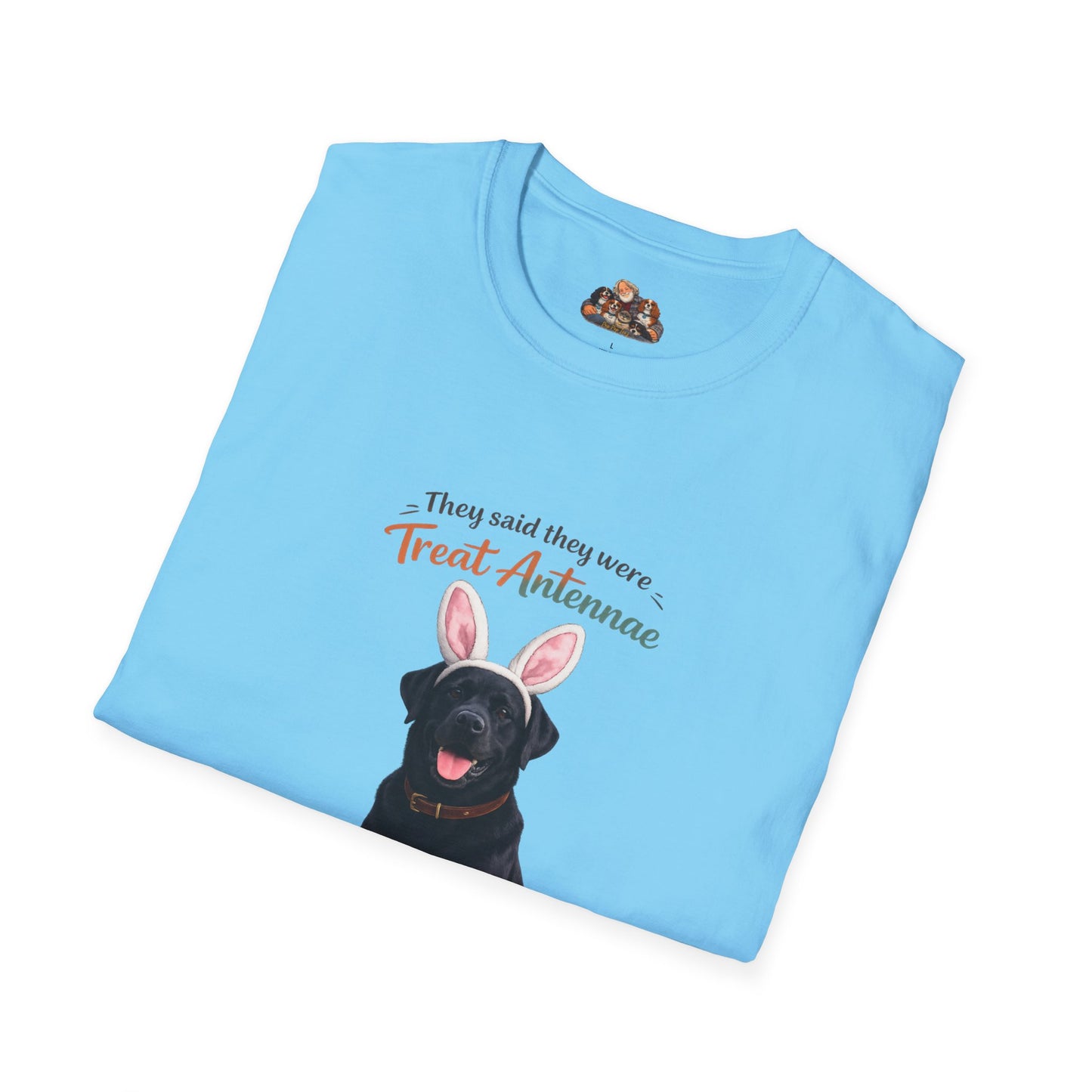 Black Lab Treat Antenna™ – Easter Black Lab Lover T-Shirt