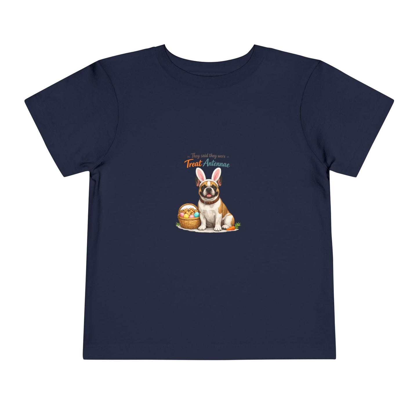 French Bulldog Treat Antennae™ -- Toddler Dog Lover Tee
