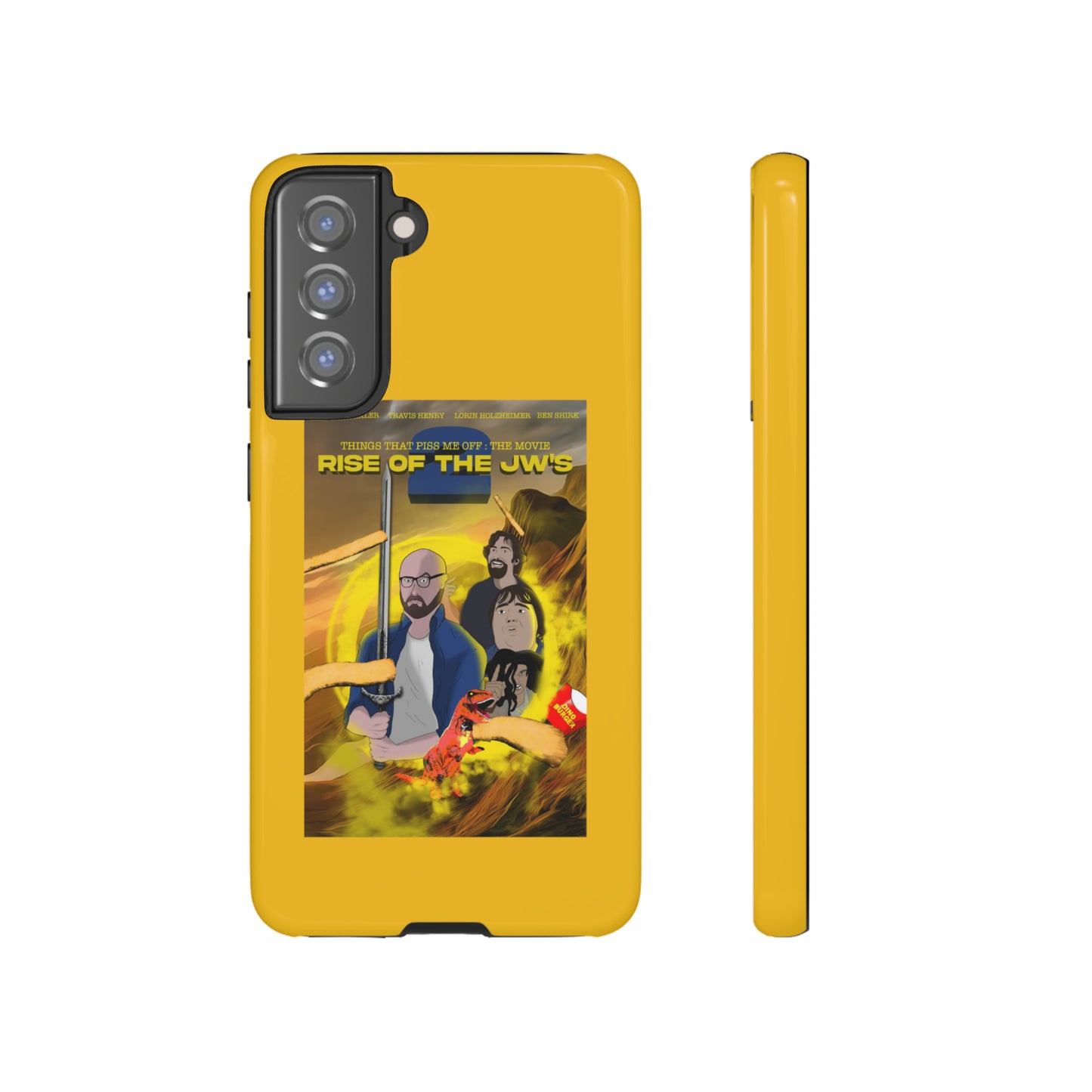 Rise Of The JW's Tough Phone  Case yellow)